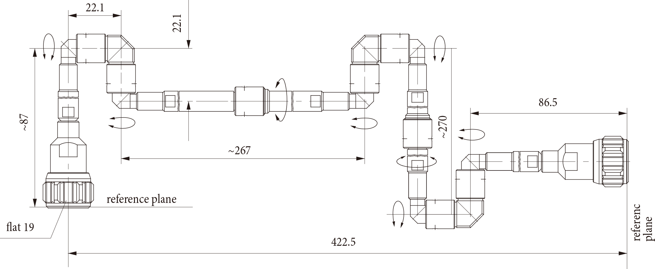 ��·���D(zhu��n)�P(gu��n)��(ji��) RJ518017 DC to 18 GHz N�ͽ��^